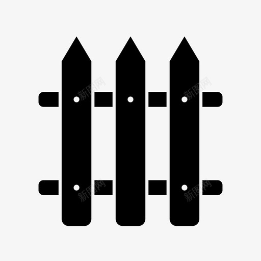 围栏木头字形图标svg_新图网 https://ixintu.com 围栏 木头 字形 图标