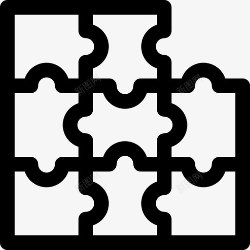 益智游戏家庭休闲活动3线性svg_新图网 https://ixintu.com 益智游戏 家庭 休闲活动 线性