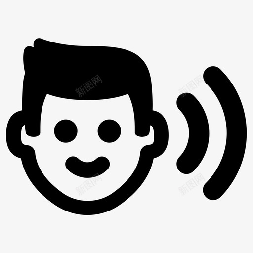 听噪音声音svg_新图网 https://ixintu.com 噪音 声音