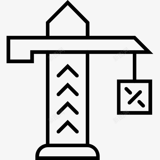 塔吊货物集装箱svg_新图网 https://ixintu.com 业务 塔吊 工地塔吊 建筑 建筑业 货物 起重 集装箱