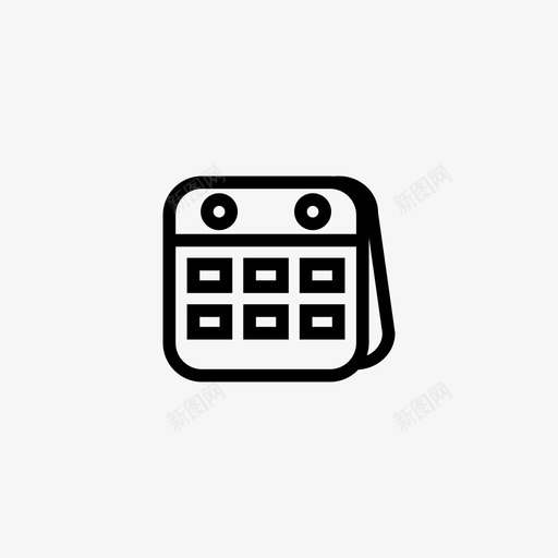 日程约会生日svg_新图网 https://ixintu.com 日程 约会 生日 日历 计划