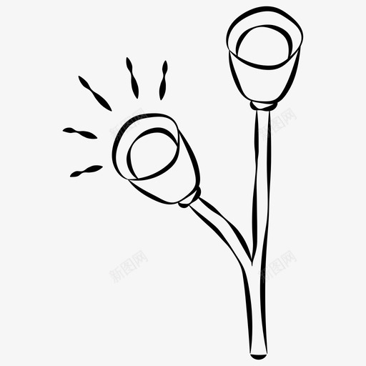 手绘灯明亮家具svg_新图网 https://ixintu.com 手绘 发光 明亮 家具