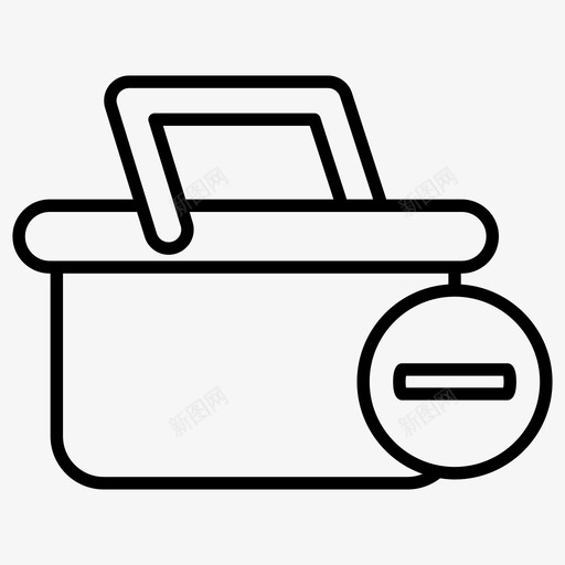 购物篮买减svg_新图网 https://ixintu.com 购物篮 购物