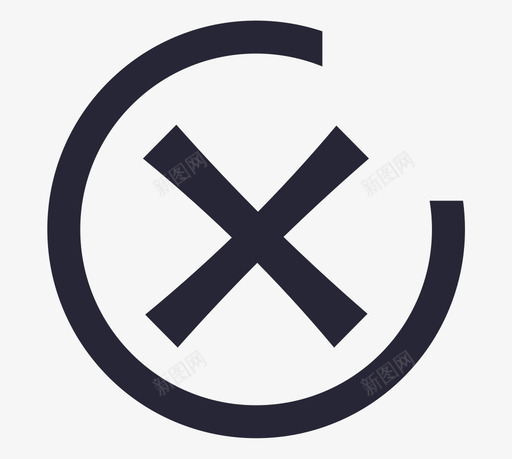 接诊方取消接诊svg_新图网 https://ixintu.com 接诊 方取消 取消
