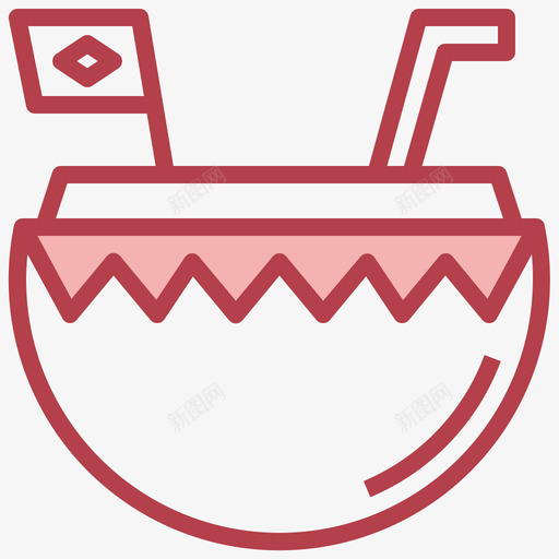 椰子饮料巴西嘉年华41号红色svg_新图网 https://ixintu.com 椰子 饮料 巴西 嘉年华 41号 红色