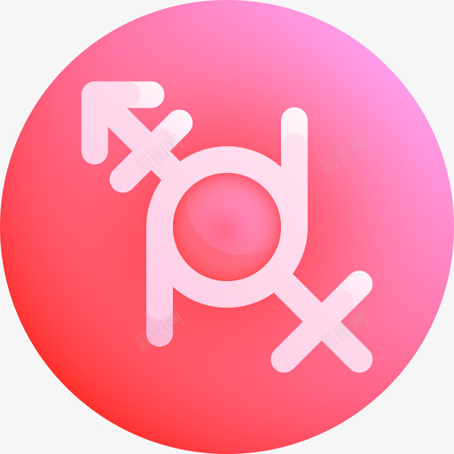 Genderfluid性别认同17梯度svg_新图网 https://ixintu.com Genderfluid 性别 认同 梯度