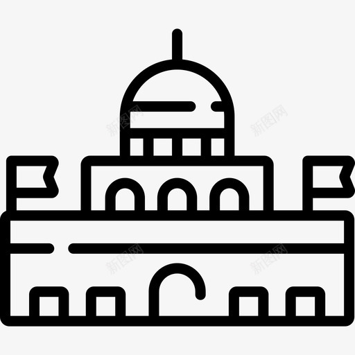 政府城市要素79线性svg_新图网 https://ixintu.com 政府 城市 要素 线性