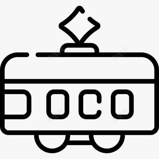 有轨电车城市元素79直线svg_新图网 https://ixintu.com 有轨 电车 城市 元素 直线