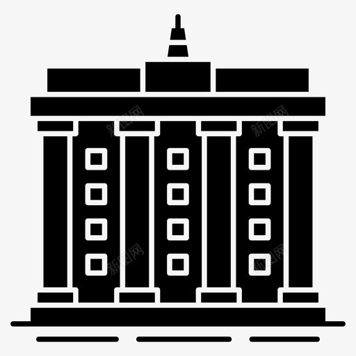 柏林勃兰登堡门德国地标svg_新图网 https://ixintu.com 纪念碑 柏林 勃兰 登堡 德国 地标 新古典主义 室内 建筑 矢量 矢量图