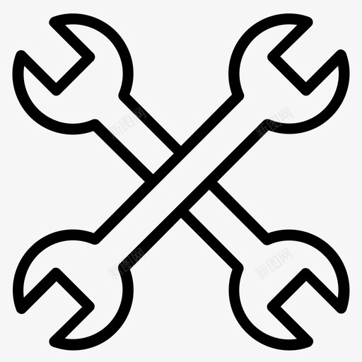 工具汽车零件25汽车零件线图标svg_新图网 https://ixintu.com 汽车零件 工具 线图 图标