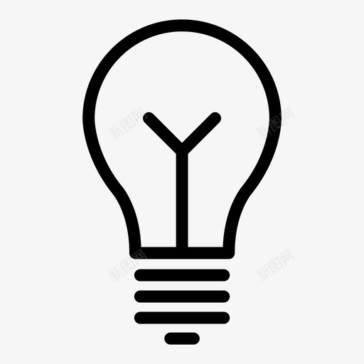 灯具电灯创意灯svg_新图网 https://ixintu.com 灯具 电灯 创意 led 灯泡