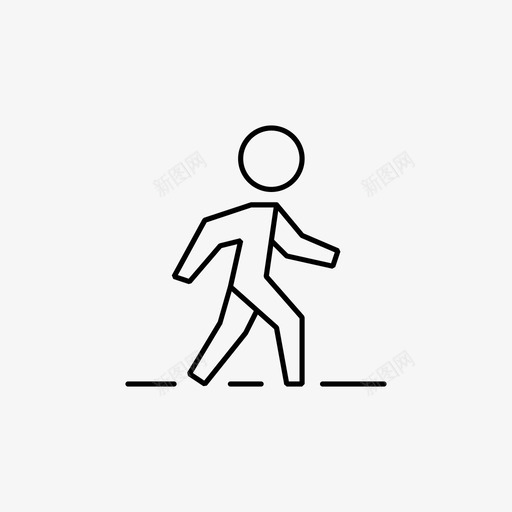 步行通勤人svg_新图网 https://ixintu.com 步行 通勤 步行者