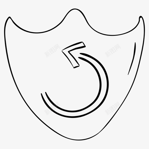 安全盾防病毒盾防御svg_新图网 https://ixintu.com 安全 防病毒 防御 隐私保护 防护 自然 生态 矢量 矢量图 图标