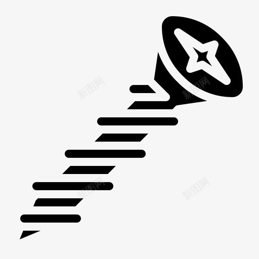 钢木工具实心连接螺钉svg_新图网 https://ixintu.com 工具 实心 连接 螺钉
