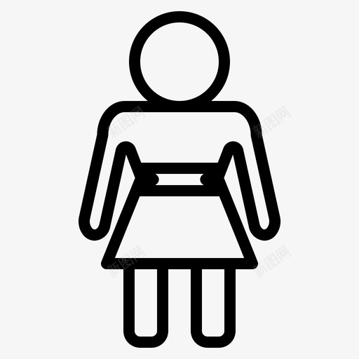 女购物svg_新图网 https://ixintu.com 购物