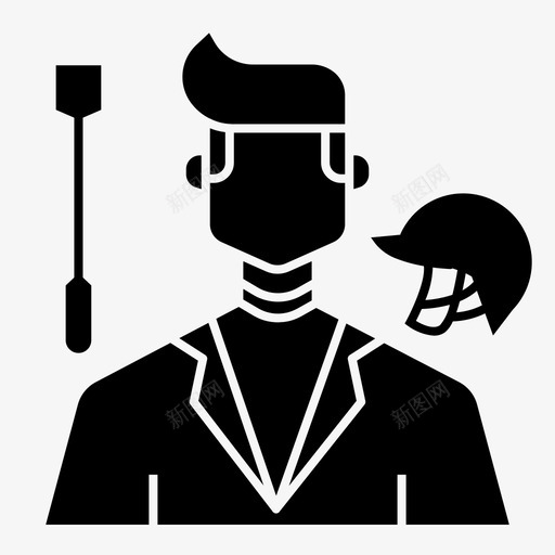 马术化身马svg_新图网 https://ixintu.com 化身 体育 马术