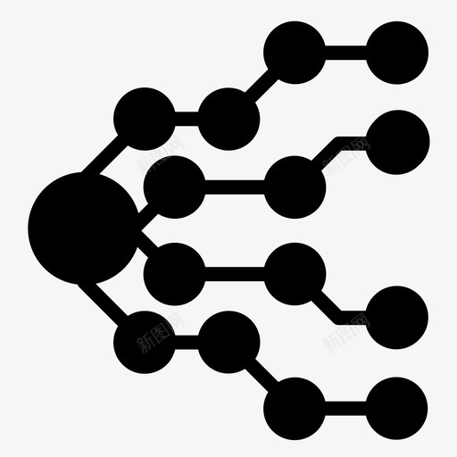网络与科学连接枢纽svg_新图网 https://ixintu.com 网络 科学 连接 枢纽 超级 图标 字形