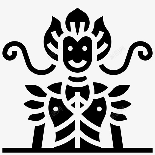 花童生物仙女svg_新图网 https://ixintu.com 花童 仙女 生物 怪物 雕文