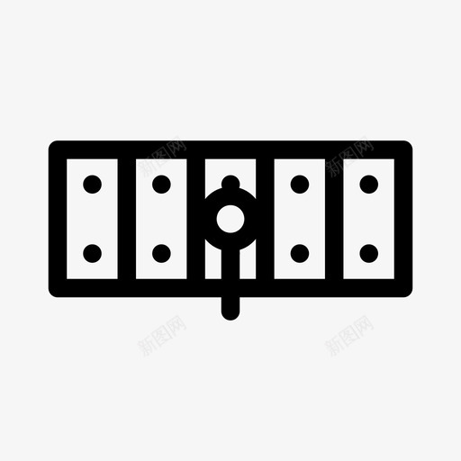 木琴音响乐器svg_新图网 https://ixintu.com 木琴 音响 乐器 音乐
