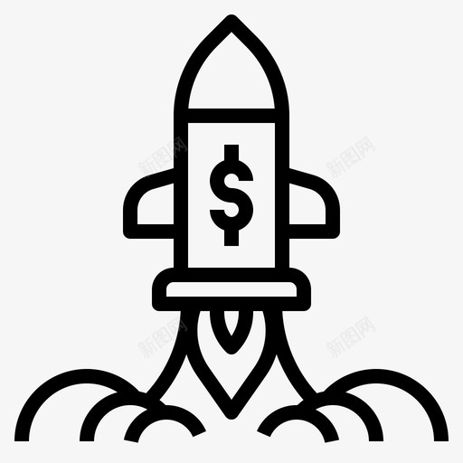 创业商业与金融界面svg_新图网 https://ixintu.com 商业 金融 创业 界面 管理 火箭 飞船 概要