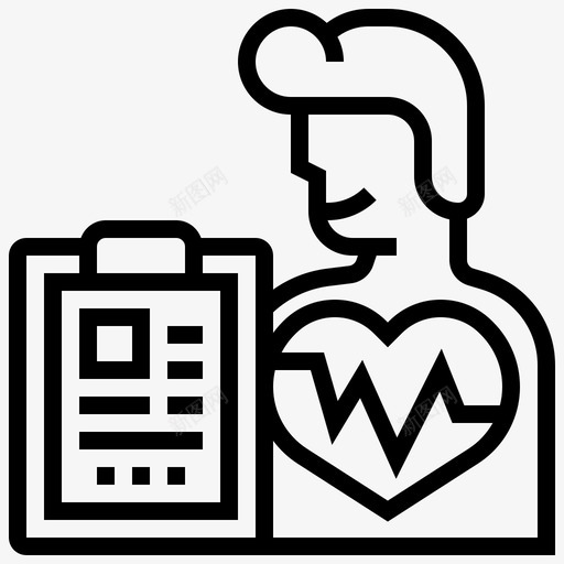 诊断医生检查svg_新图网 https://ixintu.com 诊断 医生 检查 保健 患者 组织机构