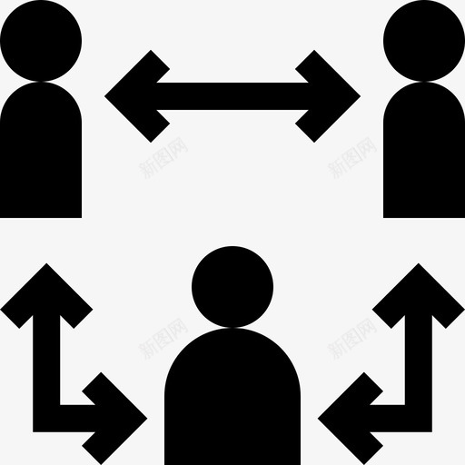 社交距离社交距离12填充svg_新图网 https://ixintu.com 社交 距离 填充