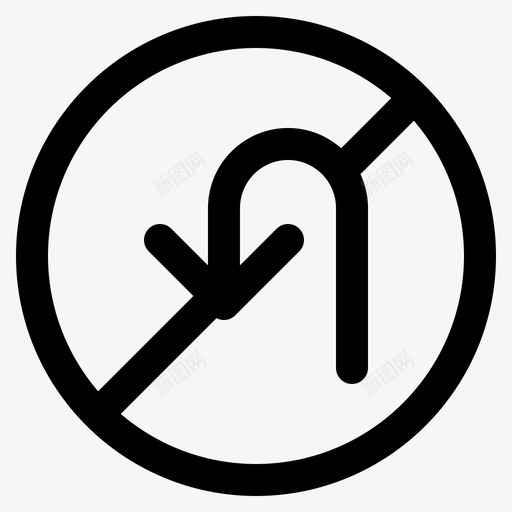 街道线中不能旋转不能旋转方向svg_新图网 https://ixintu.com 不能 旋转 街道 线中 方向 驾驶 导航 交通 车辆 左右