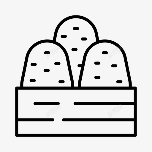 土豆烹饪食品svg_新图网 https://ixintu.com 土豆 烹饪 食品 水果 市场 配料 蔬菜