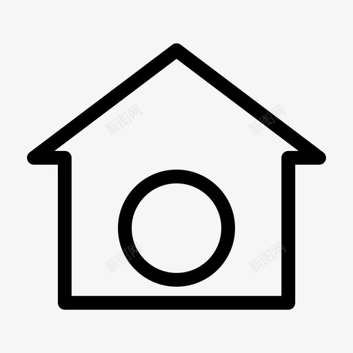 家鸟屋家庭应用程序svg_新图网 https://ixintu.com 鸟屋 家庭 应用程序 迷你