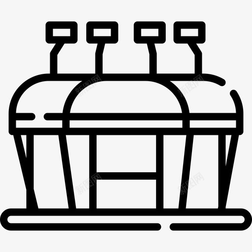 巴西体育场19号直线svg_新图网 https://ixintu.com 巴西 体育场 19号 直线