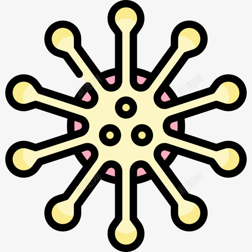 巴豆热带花3线形颜色svg_新图网 https://ixintu.com 巴豆 热带 线形 颜色