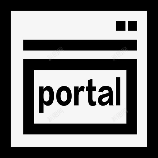 portal门户svg_新图网 https://ixintu.com portal 门户