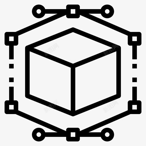 矢量艺术数字svg_新图网 https://ixintu.com 矢量 艺术 数字 文件 创意 轮廓 图标