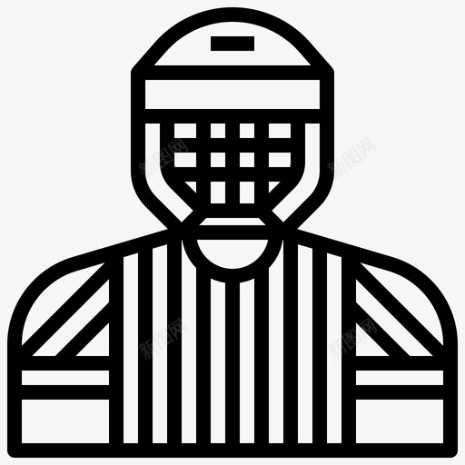 裁判曲棍球54直系svg_新图网 https://ixintu.com 裁判 曲棍球 直系