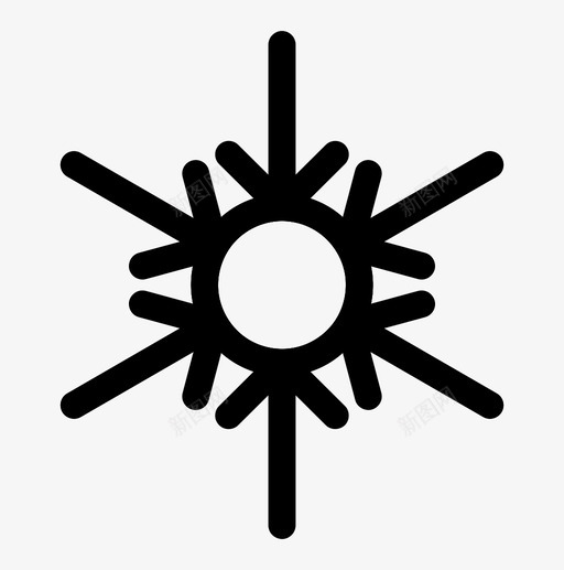 聚合箭头圆svg_新图网 https://ixintu.com 网络 聚合 箭头 图形 雪花 定向 模块