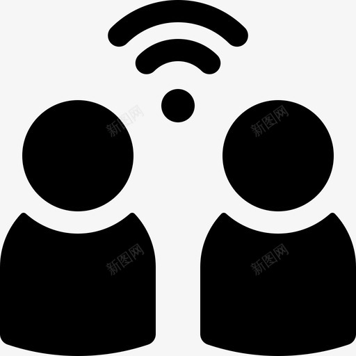 通讯物联网165填充svg_新图网 https://ixintu.com 通讯 联网 填充