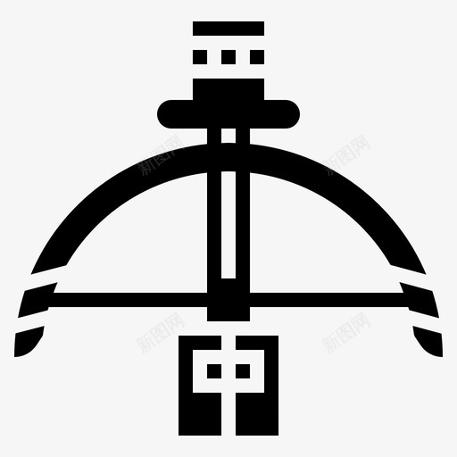 十字弓美洲土著雕文000009svg_新图网 https://ixintu.com 十字 美洲 土著 雕文 000009