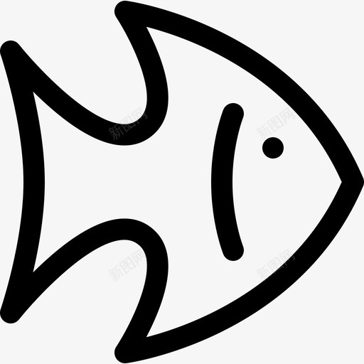 鱼类海洋生物63直系svg_新图网 https://ixintu.com 鱼类 海洋生物 直系