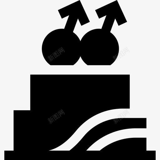 结婚蛋糕世界骄傲日28填充svg_新图网 https://ixintu.com 结婚 蛋糕 世界 骄傲 填充
