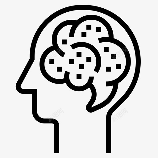 脑萎缩老龄化社会老年痴呆症svg_新图网 https://ixintu.com 脑萎缩 老龄化 社会 老年 老年痴呆 痴呆症 遗忘症