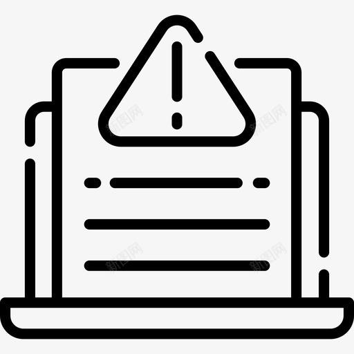 危险网络安全55线性svg_新图网 https://ixintu.com 危险 网络安全 线性
