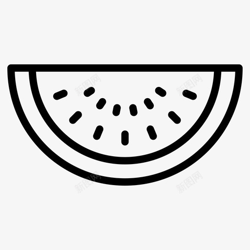 西瓜片水果多汁水果爽口水果svg_新图网 https://ixintu.com 水果 西瓜 瓜片 多汁 爽口 夏季 食品 饮料