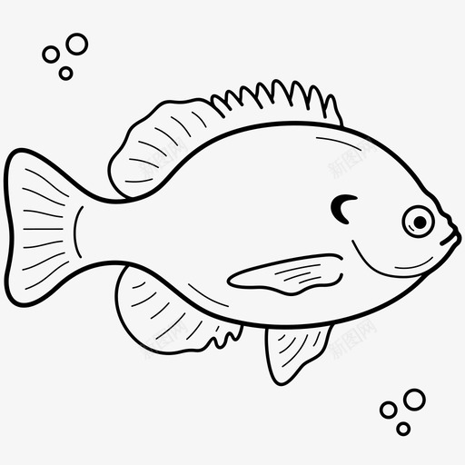 蓝鳃鱼伊利诺伊州符号svg_新图网 https://ixintu.com 蓝鳃 伊利 伊利诺 诺伊 符号 美国