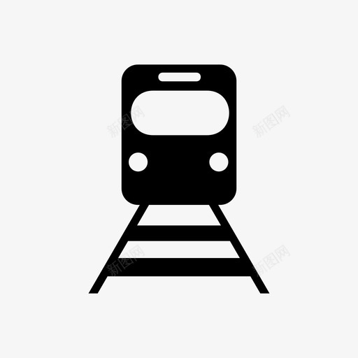 火车轻轨地铁svg_新图网 https://ixintu.com 铁路 火车 轻轨 地铁
