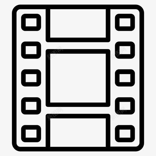 胶片卷盘轨道胶片卷筒轨道相机卷筒svg_新图网 https://ixintu.com 胶片 轨道 卷筒 卷盘 相机 图像 电影 音乐 多媒体 线图 图标