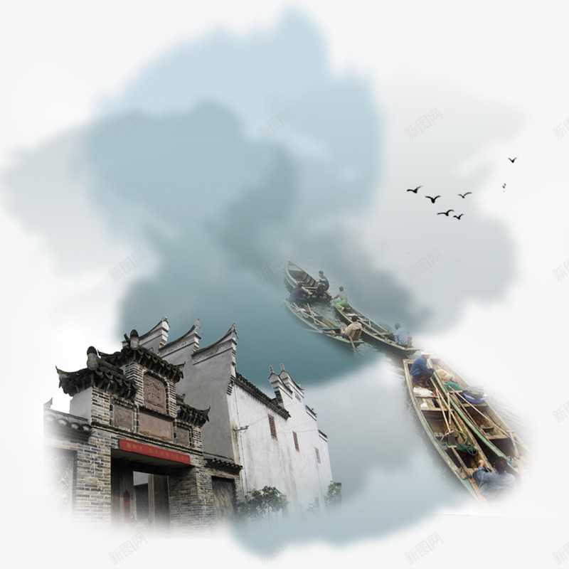 中国古风水墨山水免扣透明插画后期美化PS设计157png免抠素材_新图网 https://ixintu.com 中国 古风 水墨 山水 免扣 透明 插画 后期 美化 PS 设计