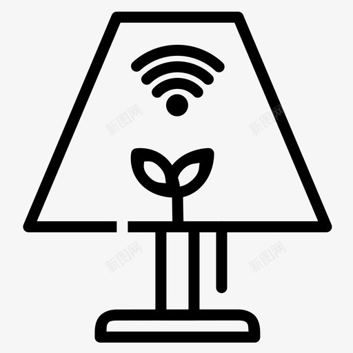 灯环保生态svg_新图网 https://ixintu.com 生态 智能 环保 科技 智能家居