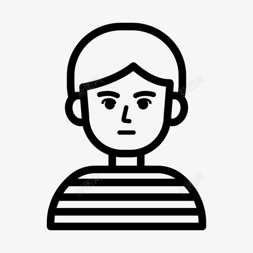 男人化身男孩表情svg_新图网 https://ixintu.com 男人 化身 男孩 表情 孩子 人脸