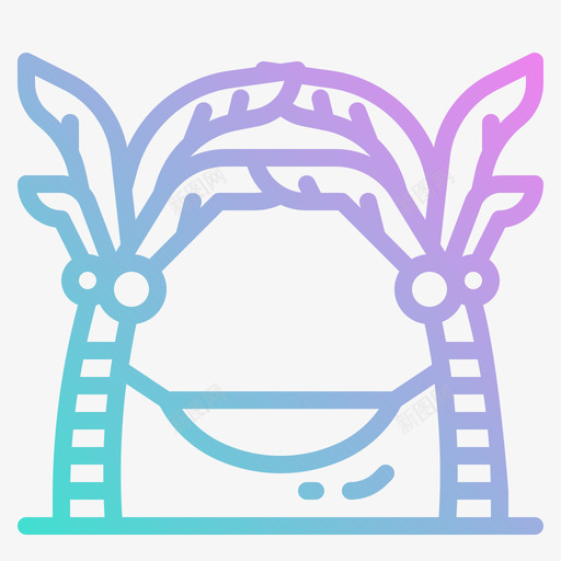 吊床夏季时间8坡度svg_新图网 https://ixintu.com 吊床 夏季 时间 坡度