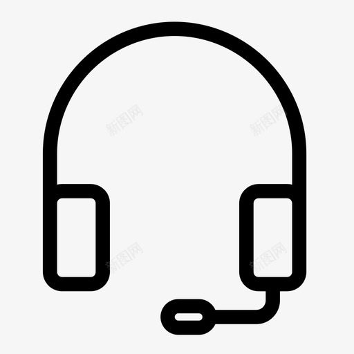 耳机设备声音svg_新图网 https://ixintu.com 耳机 设备 声音 技术
